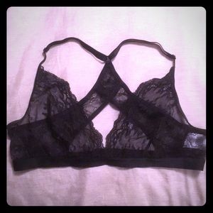 City Streets Black Lace Bralette